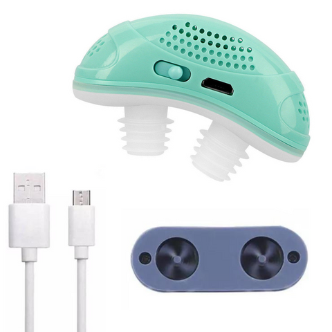 Compact anti-snoring device