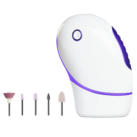 Close up of Electric Cordless Foot Callus Remover