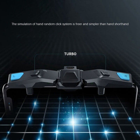 F4 Falcon Mobile Gaming Controller front view with phone