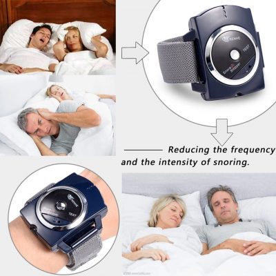 Snore Stopper Stop Snoring Device worn on a wrist