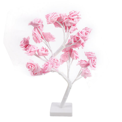 Rose Tree Light with warm white LEDs