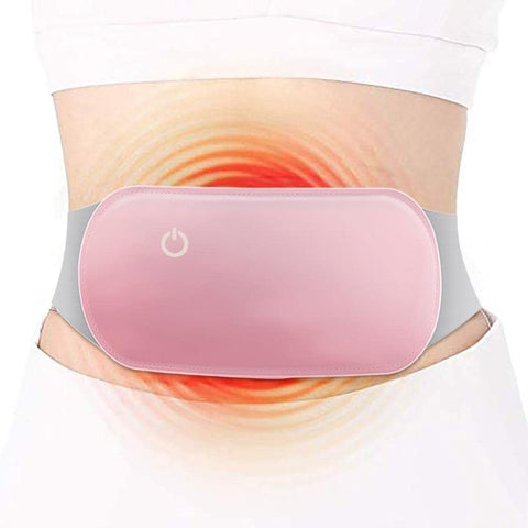 Person using Menstrual Heating Pad