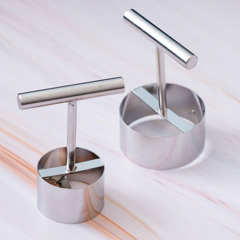 Stainless steel fruit and vegetable corer