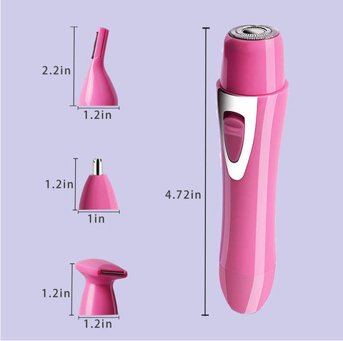 Close-up of the flawless hair remover device