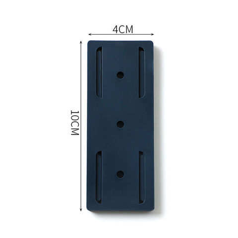 Adhesive Punch-free Socket Holder holding power strip
