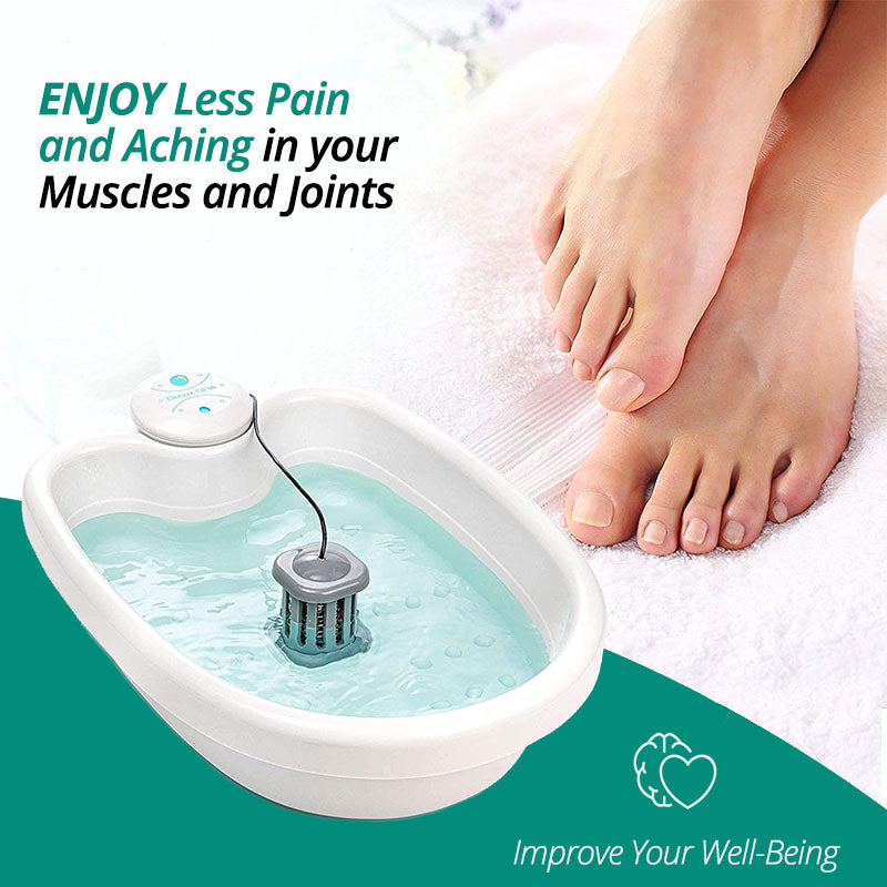 Ionic Foot Bath Water Color Change