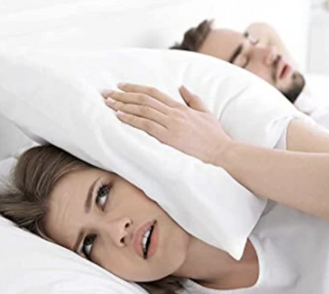 Magnetic nose clip for snoring relief