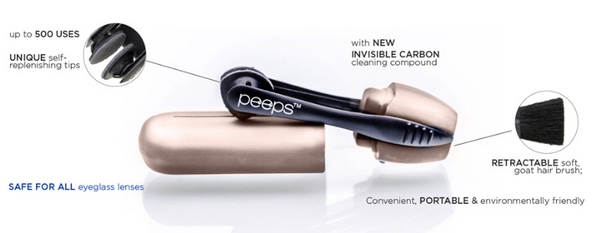 Image of the Eyeglass Cleaner product packaging