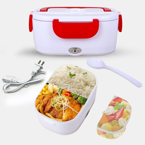 Electric heated lunchbox