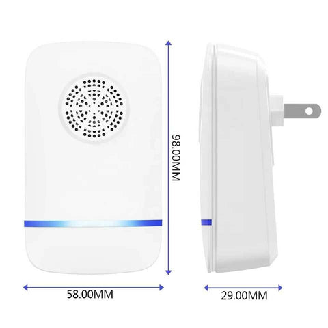 Set of 6 ultrasonic rodent deterrents