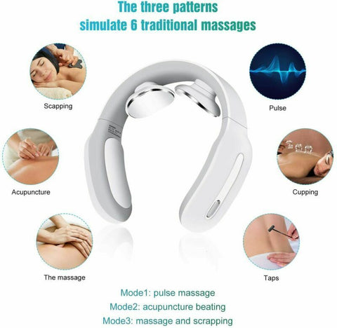 Neck massager remote control